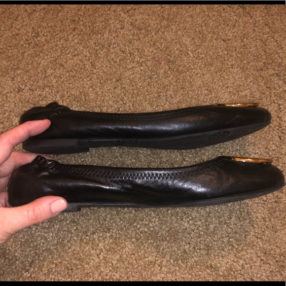Black Tory Burch Ballet Flats - Picture 5 of 5